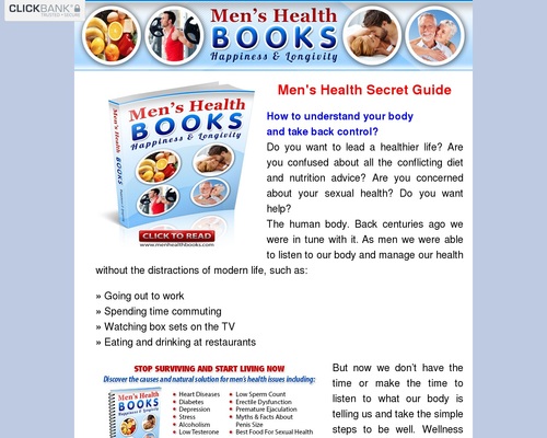 Men’s Health Books – Wellness and Manhood Tips