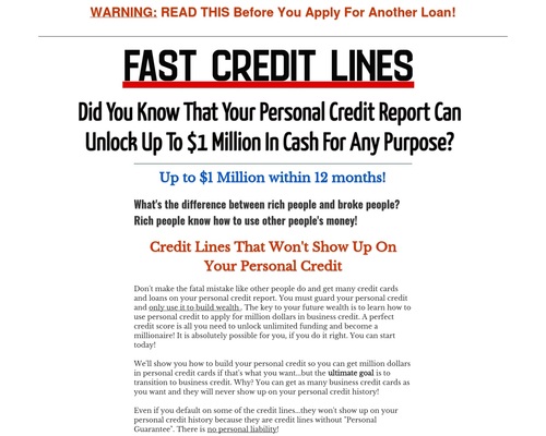 Fast Credit Lines
